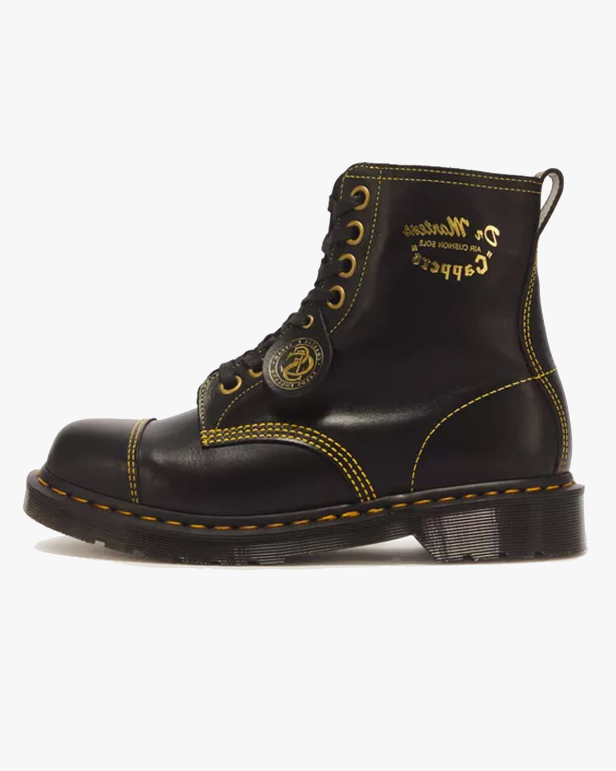 Dr Martens Made in England 1460 Cappers Leather Boot - Black Classic Calf