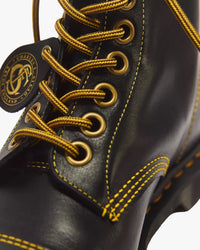 Dr Martens Made in England 1460 Cappers Leather Boot - Black Classic Calf