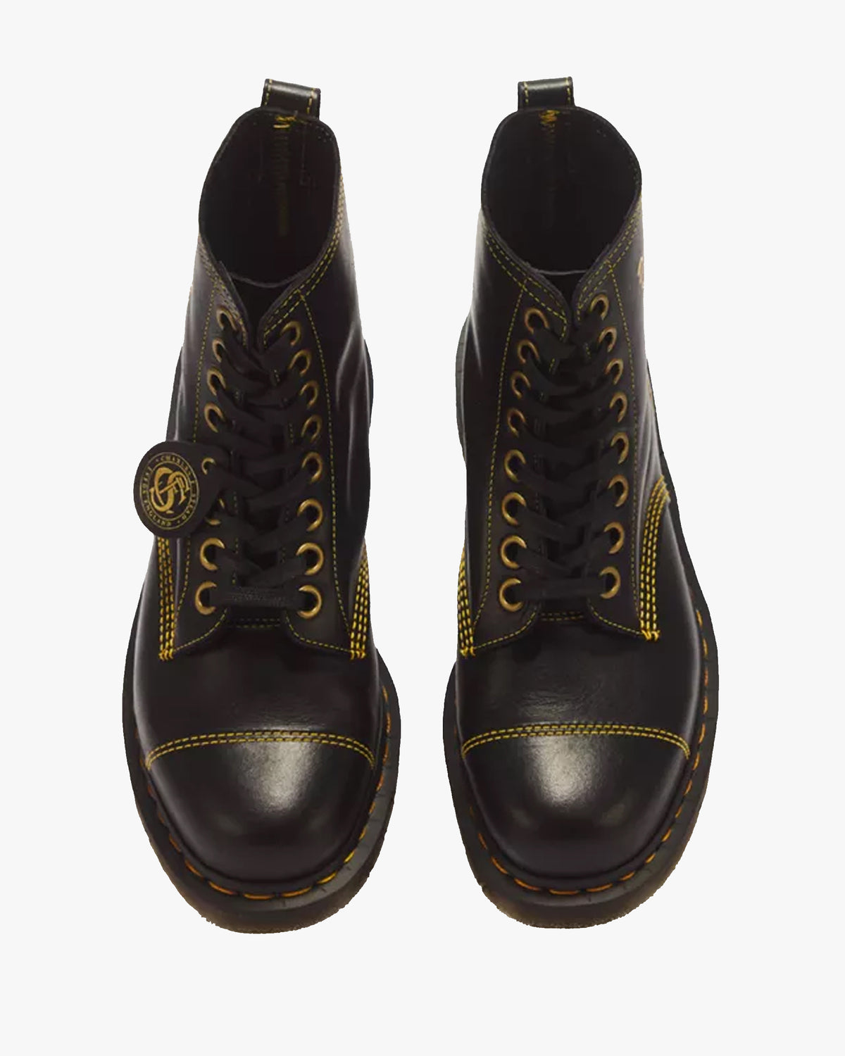 Dr Martens Made in England 1460 Cappers Leather Boot - Black Classic Calf