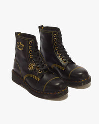 Dr Martens Made in England 1460 Cappers Leather Boot - Black Classic Calf