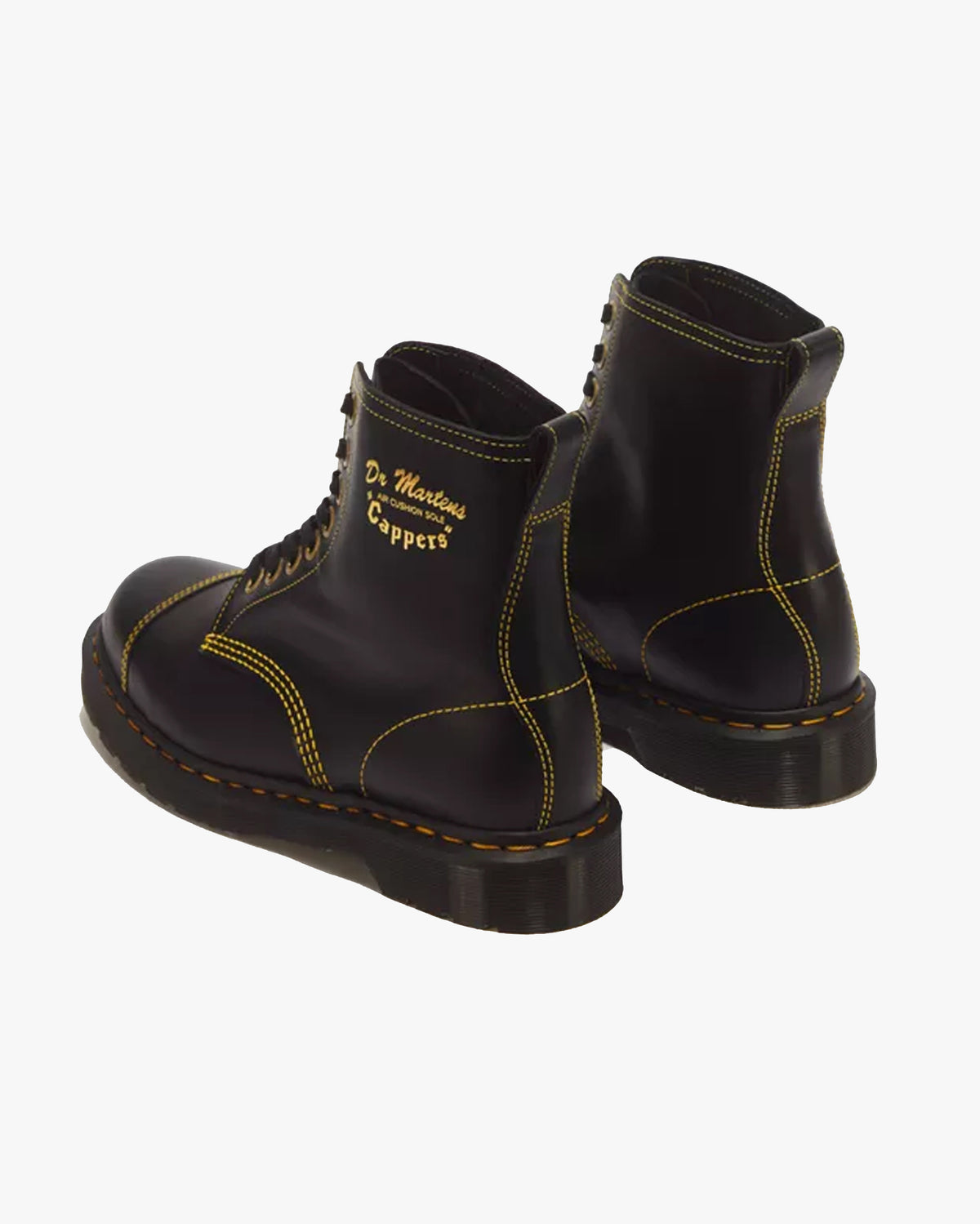 Dr Martens Made in England 1460 Cappers Leather Boot - Black Classic Calf