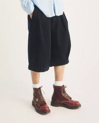 Dr Martens Made in England 1460 Cappers Leather Boot - Burgundy Classic Calf