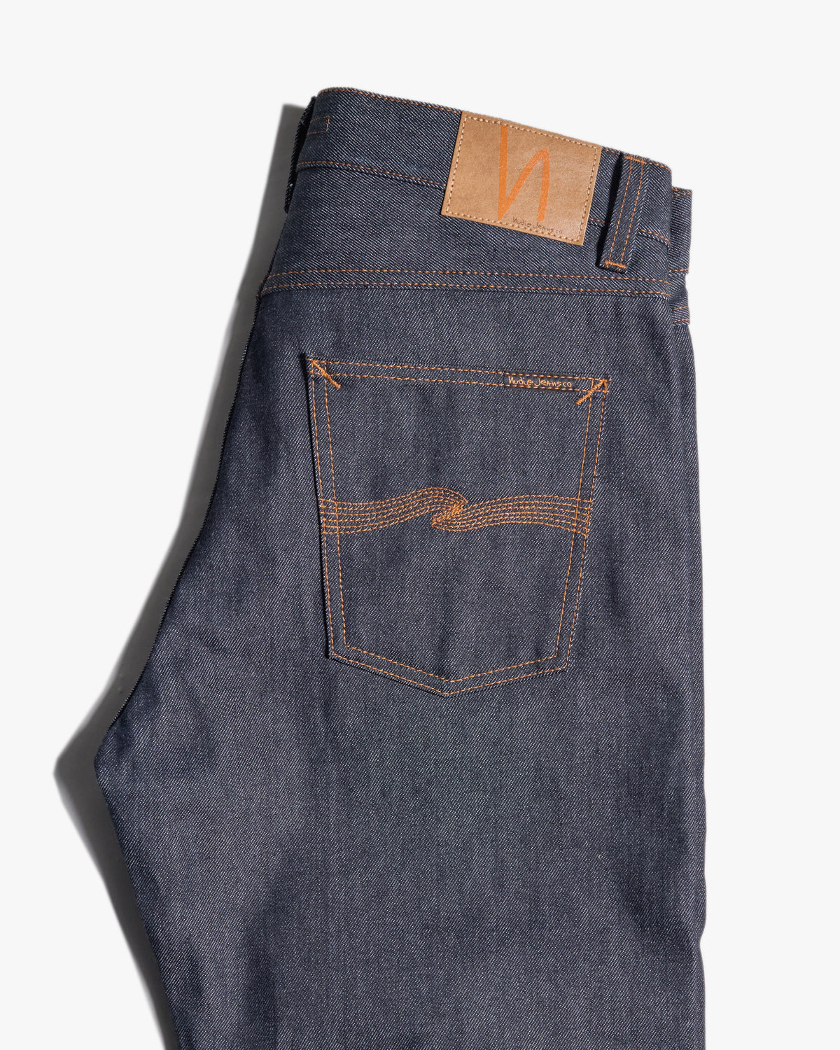 Nudie Rad Rufus Regular Straight Mens Jeans - Dry Dusk Selvedge | Nudie Jeans Jeans | JEANSTORE