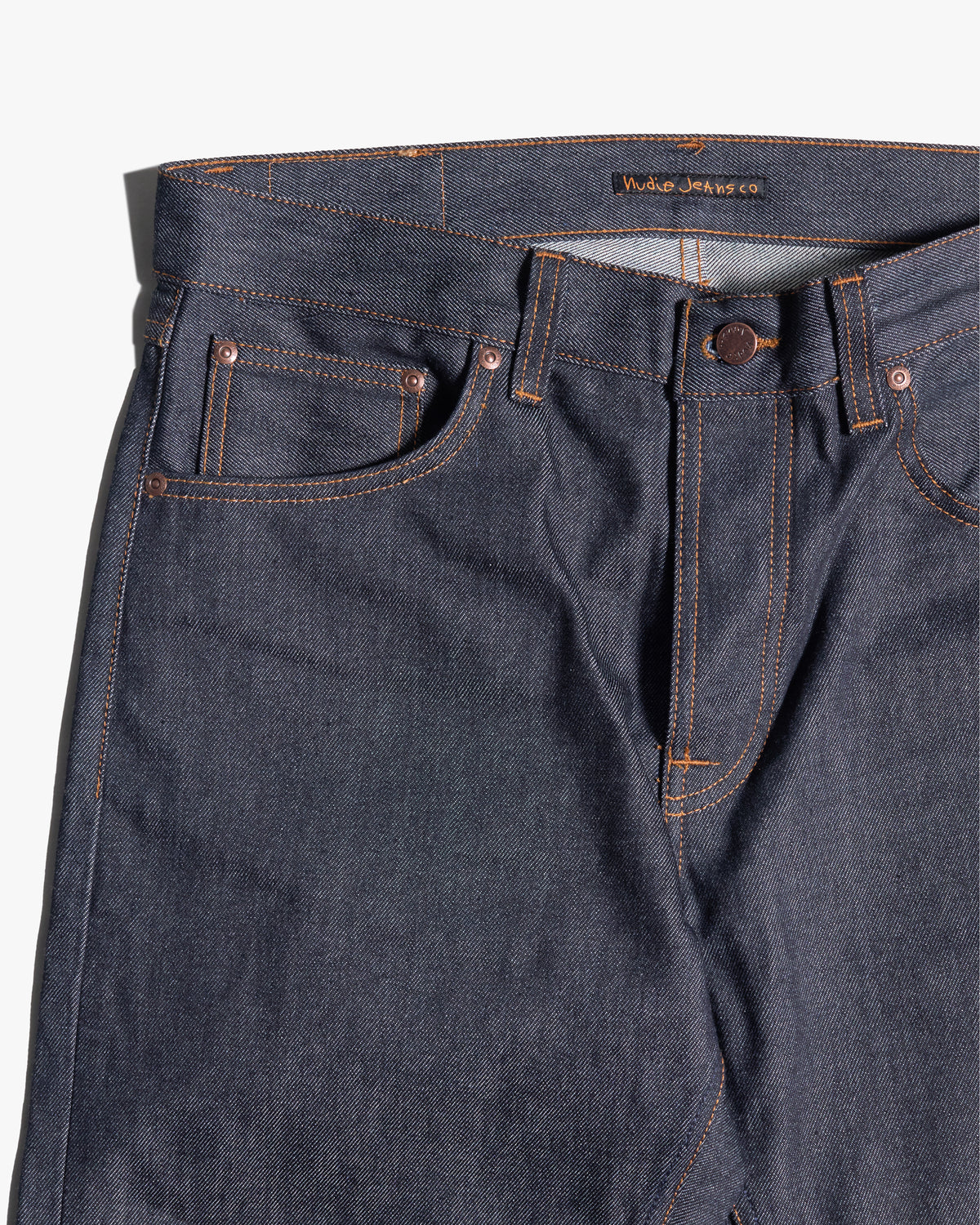 Nudie Rad Rufus Regular Straight Mens Jeans - Dry Dusk Selvedge | Nudie Jeans Jeans | JEANSTORE