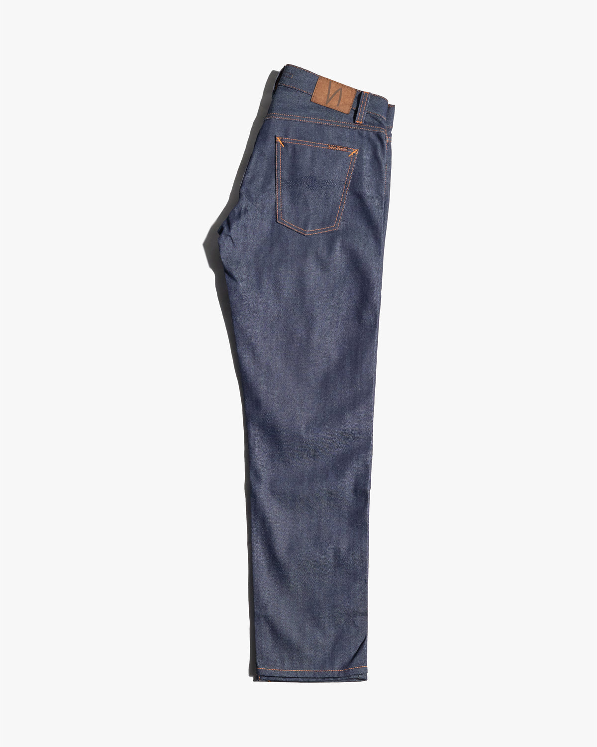 Nudie Gritty Jackson Regular Fit Mens Jeans - Dry Dusk Selvedge