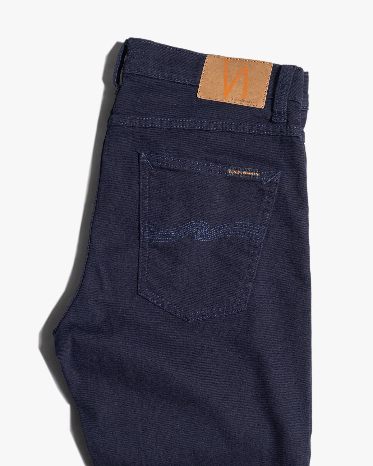 Nudie Lean Dean Slim Tapered Mens Jeans - Everblue