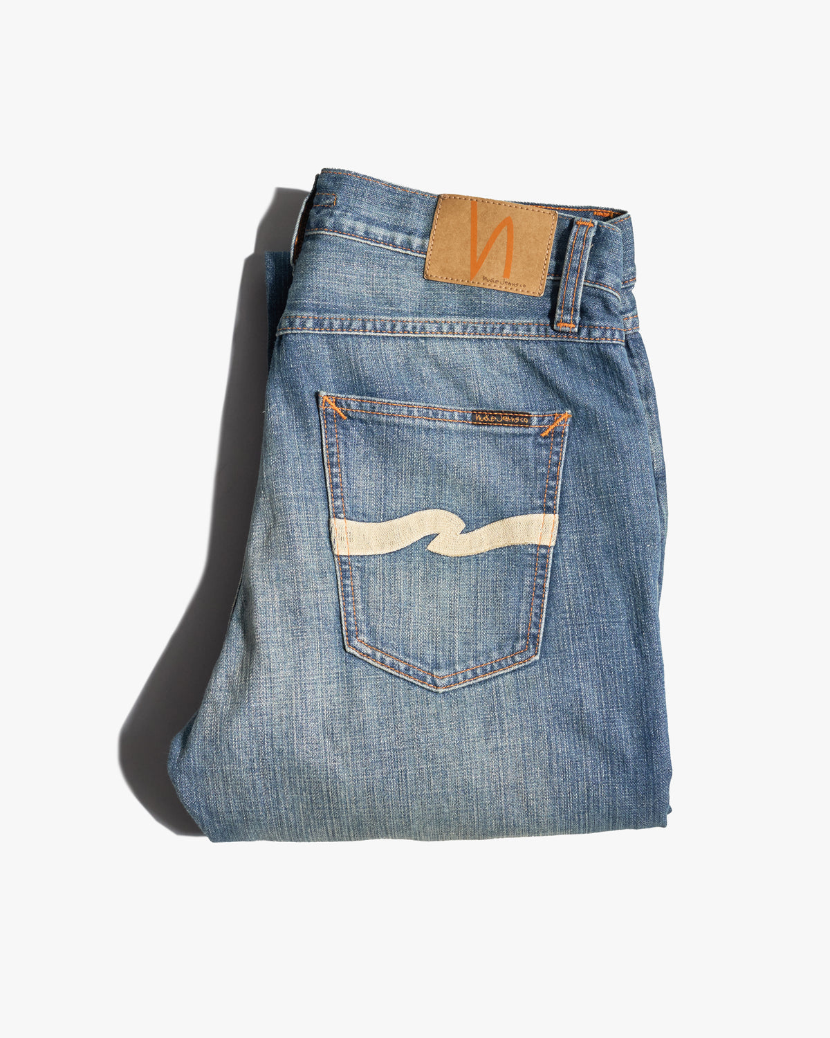 Nudie Gritty Jackson Regular Fit Mens Jeans - Tidal Waves | Nudie Jeans Jeans | Jeanstore