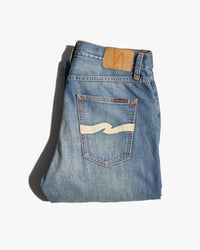Nudie Gritty Jackson Regular Fit Mens Jeans - Tidal Waves | Nudie Jeans Jeans | Jeanstore