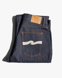 Nudie Tuff Tony Loose Fit Mens Jeans - Ecru Waves