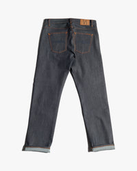 Nudie Lean Dean Slim Tapered Mens Jeans - Dry Ohm Selvage