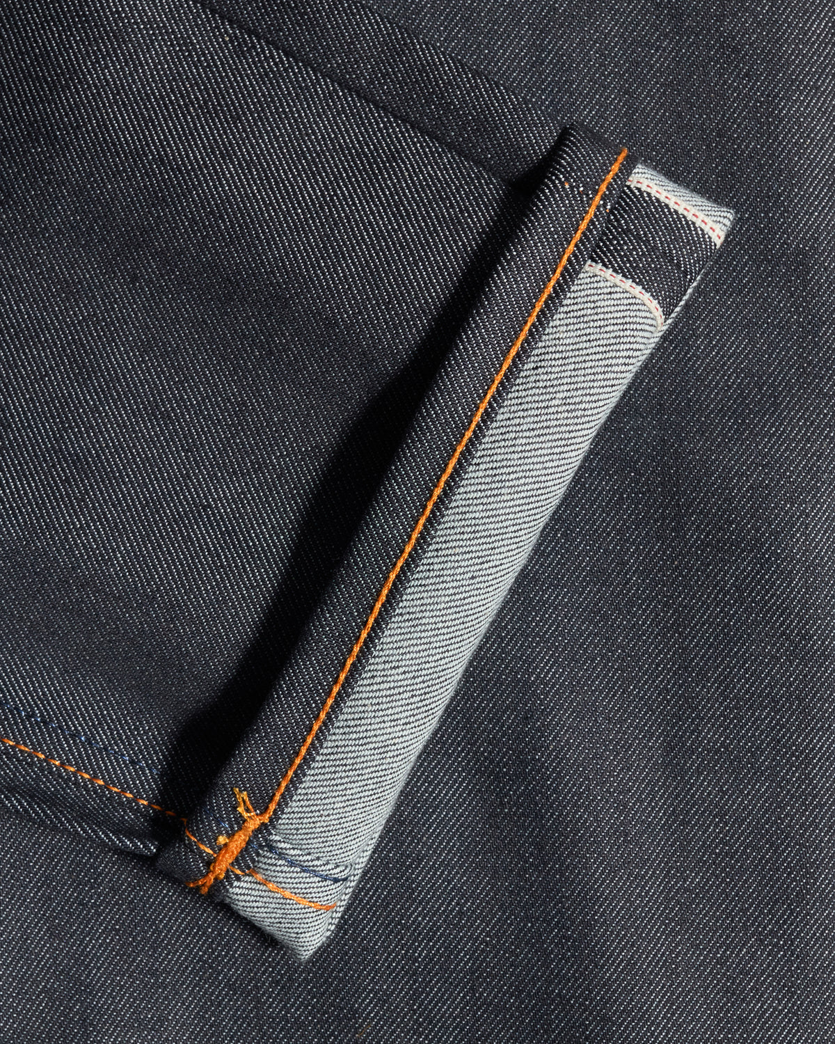 Nudie Lean Dean Slim Tapered Mens Jeans - Dry Ohm Selvage