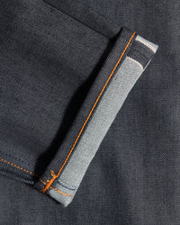 Nudie Lean Dean Slim Tapered Mens Jeans - Dry Ohm Selvage