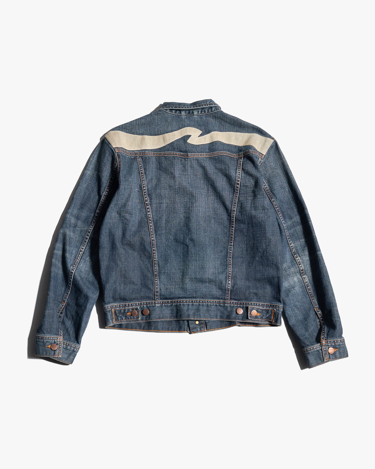 Nudie Jeans Conny Denim Jacket - Big Wave | Nudie Jeans Jackets & Coats | Jeanstore