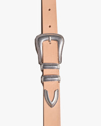 Nudie Jeans Western Silver Belt - Natural