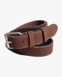 Nudie Jeans Pedersson Suede Belt - Dark Brown | Nudie Jeans Belts | JEANSTORE