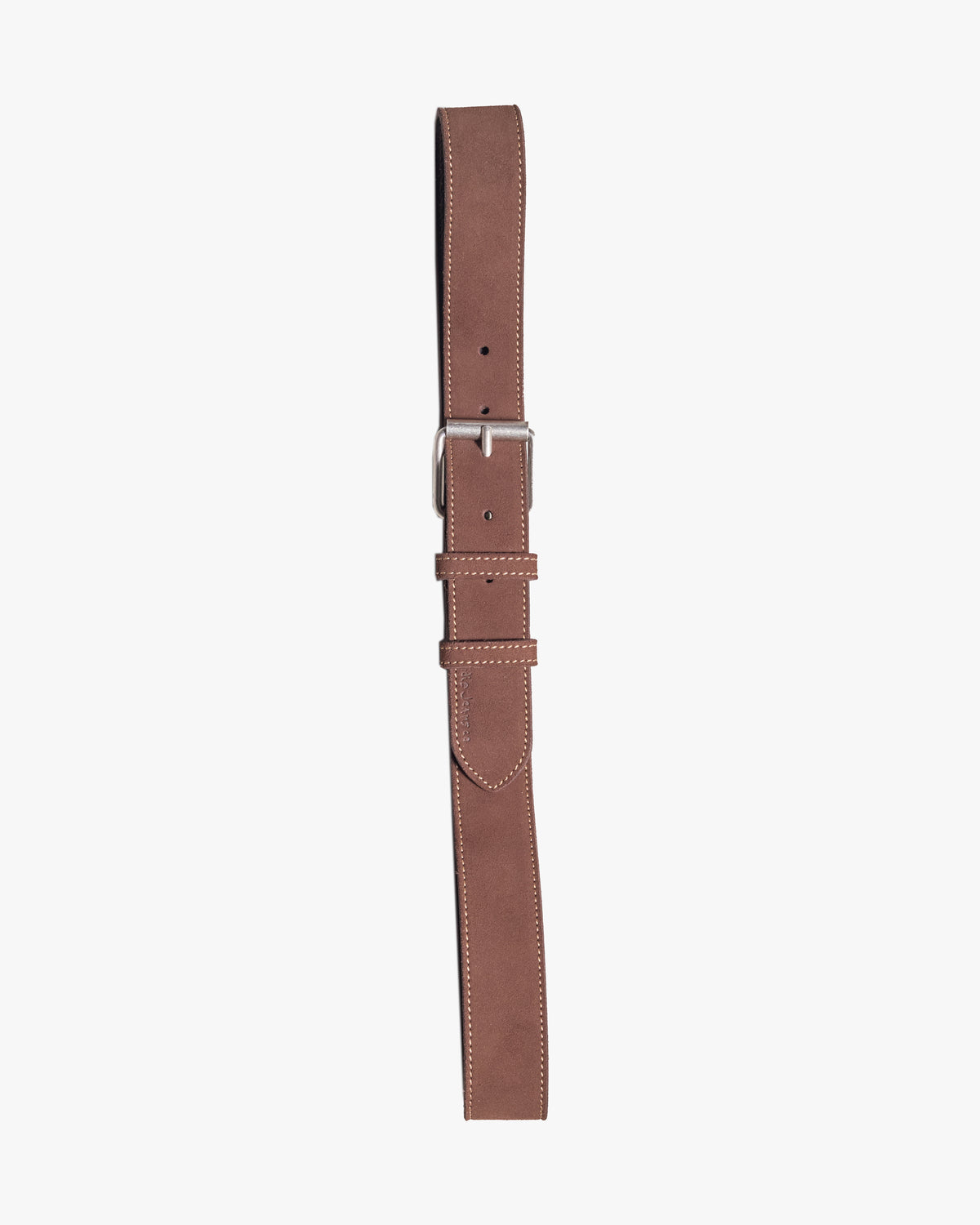 Nudie Jeans Pedersson Suede Belt - Dark Brown | Nudie Jeans Belts | JEANSTORE