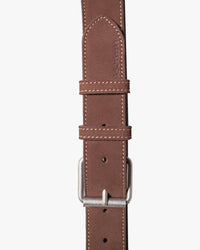 Nudie Jeans Pedersson Suede Belt - Dark Brown | Nudie Jeans Belts | JEANSTORE