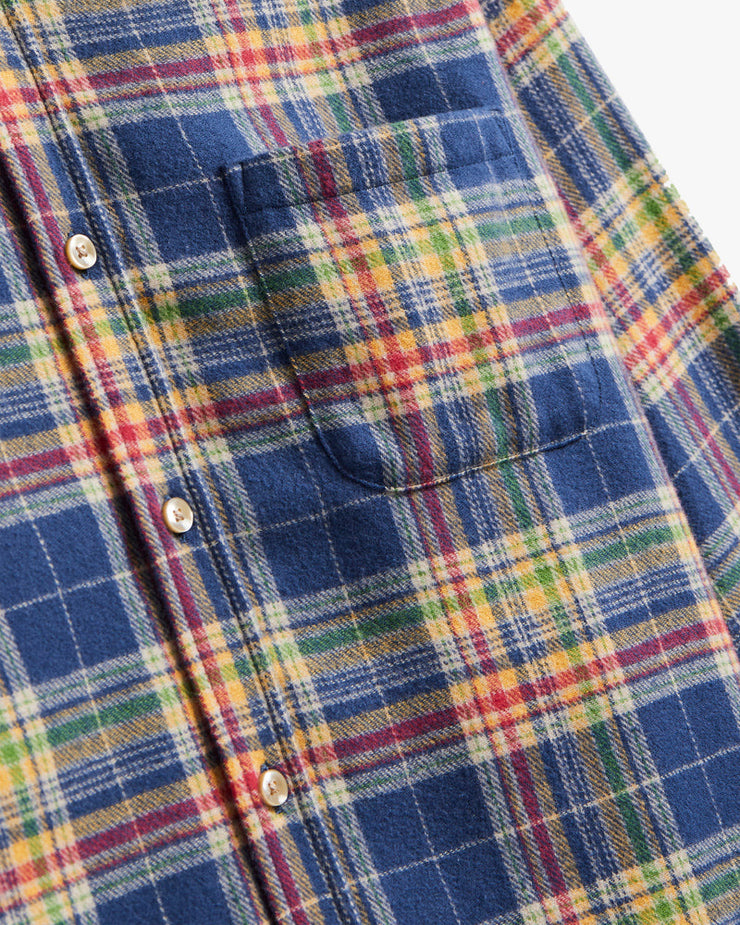 Portuguese Flannel Olissipo Shirt - Blue | Portuguese Flannel Shirts | JEANSTORE