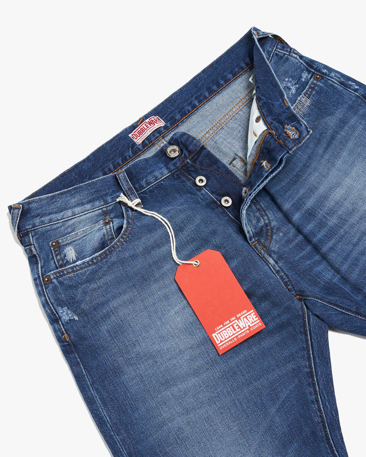 Dubbleware Made In Italy Fenway Kuroki Regular Fit Mens Jeans - 1 Year Wash