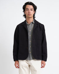 Oliver Spencer Bradwell Jacket - Roderick Twill Black