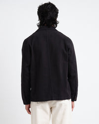 Oliver Spencer Bradwell Jacket - Roderick Twill Black