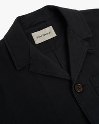 Oliver Spencer Bradwell Jacket - Roderick Twill Black