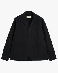 Oliver Spencer Bradwell Jacket - Roderick Twill Black