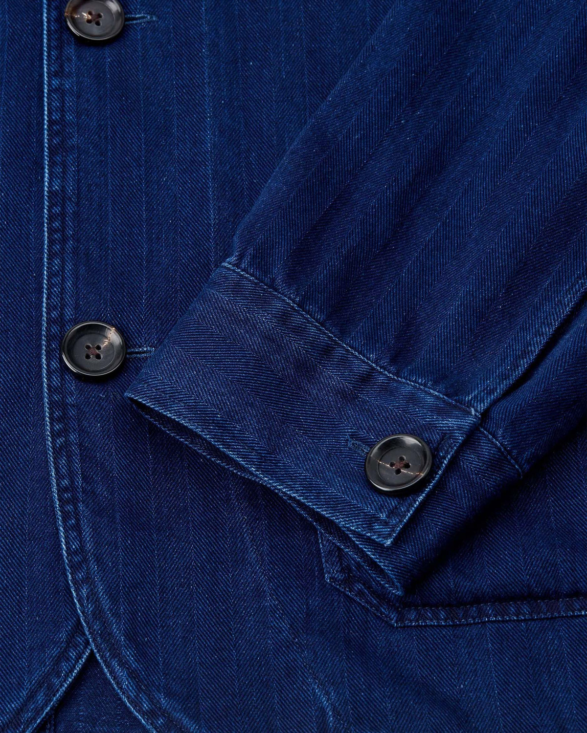 Oliver Spencer Bradwell Jacket - Faye Indigo Blue