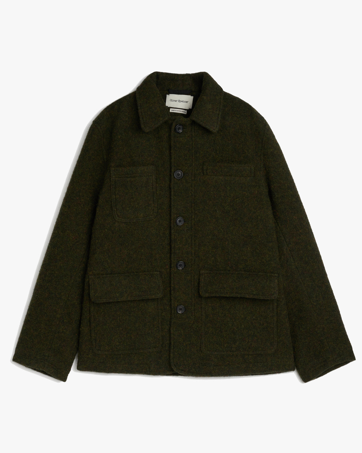 Oliver Spencer Addington Jacket - Morgan Green