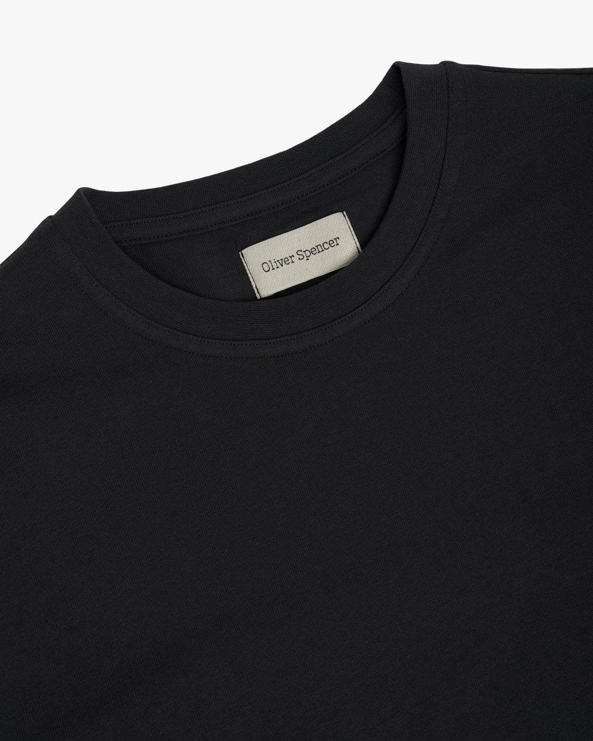 Oliver Spencer Heavy T-Shirt - Parton Black
