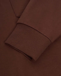 Oliver Spencer Lorimer Half Zip Sweatshirt - Harker Brown