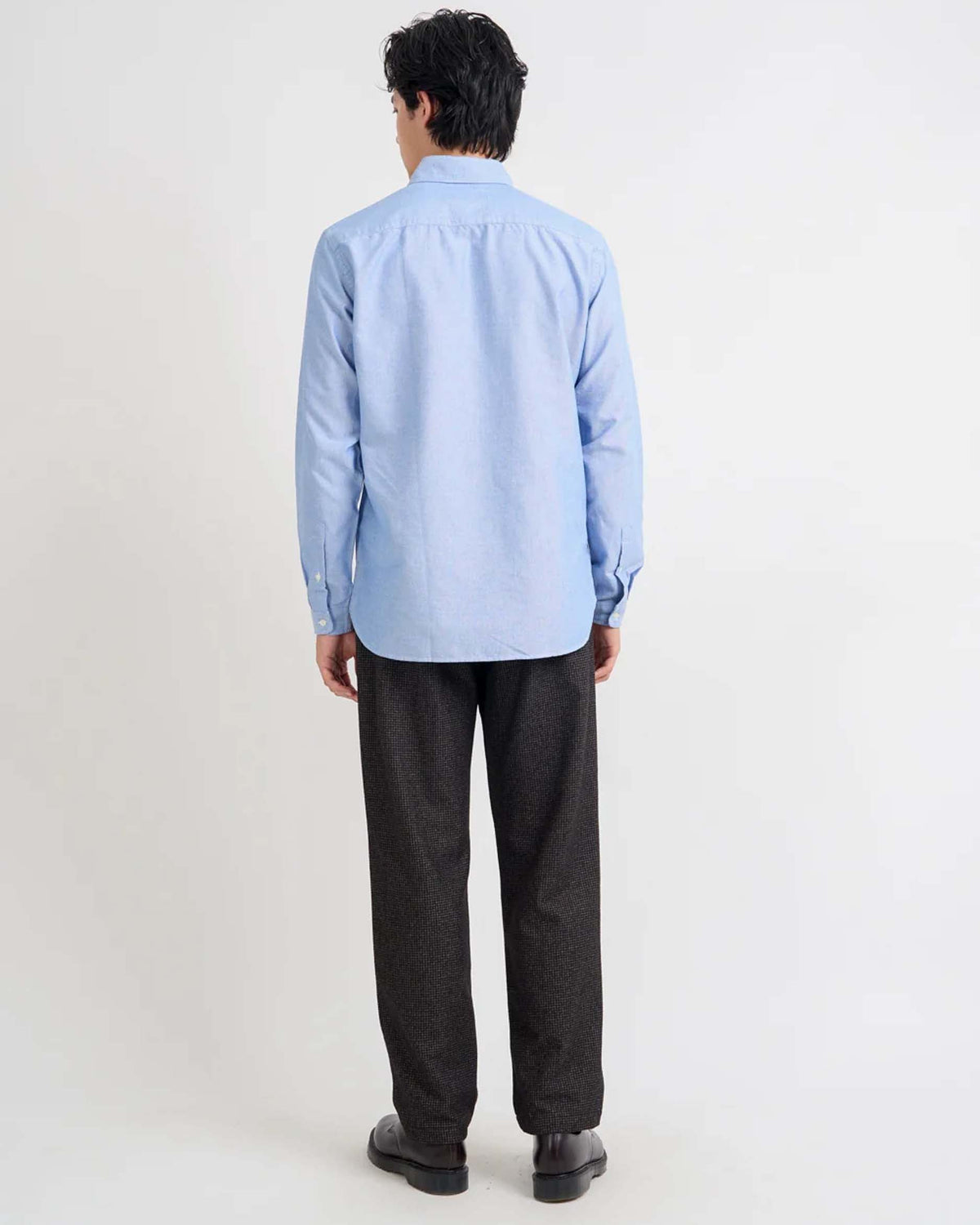 Oliver Spencer Brook Button Down Shirt - Brecon Oxford Blue