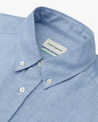 Oliver Spencer Brook Button Down Shirt - Brecon Oxford Blue