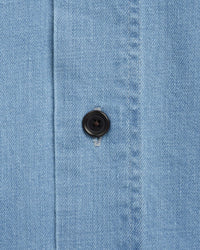 Oliver Spencer Corby Shirt - Mullins Denim Indigo Light