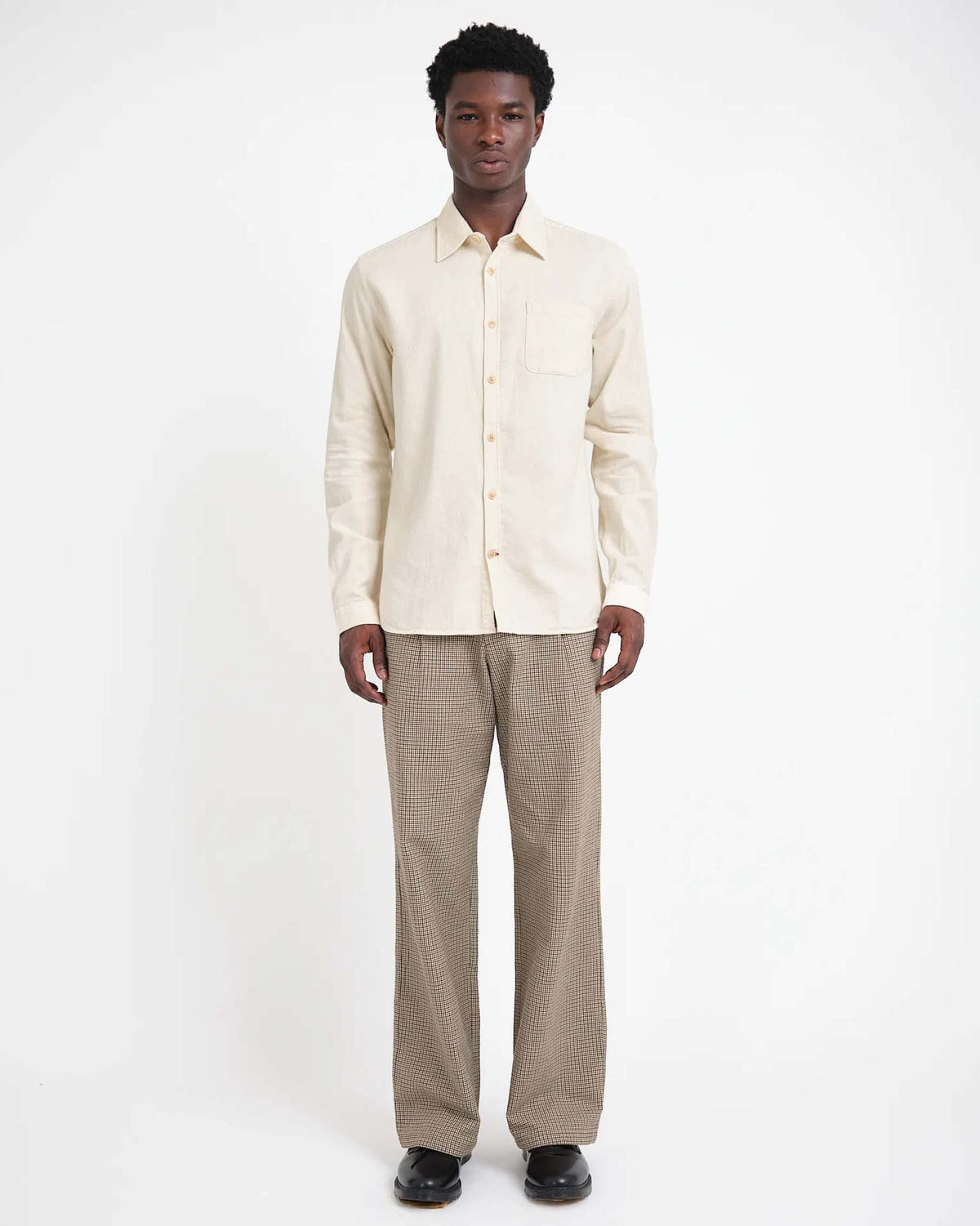 Oliver Spencer New York Special Shirt - Sheridan Cream