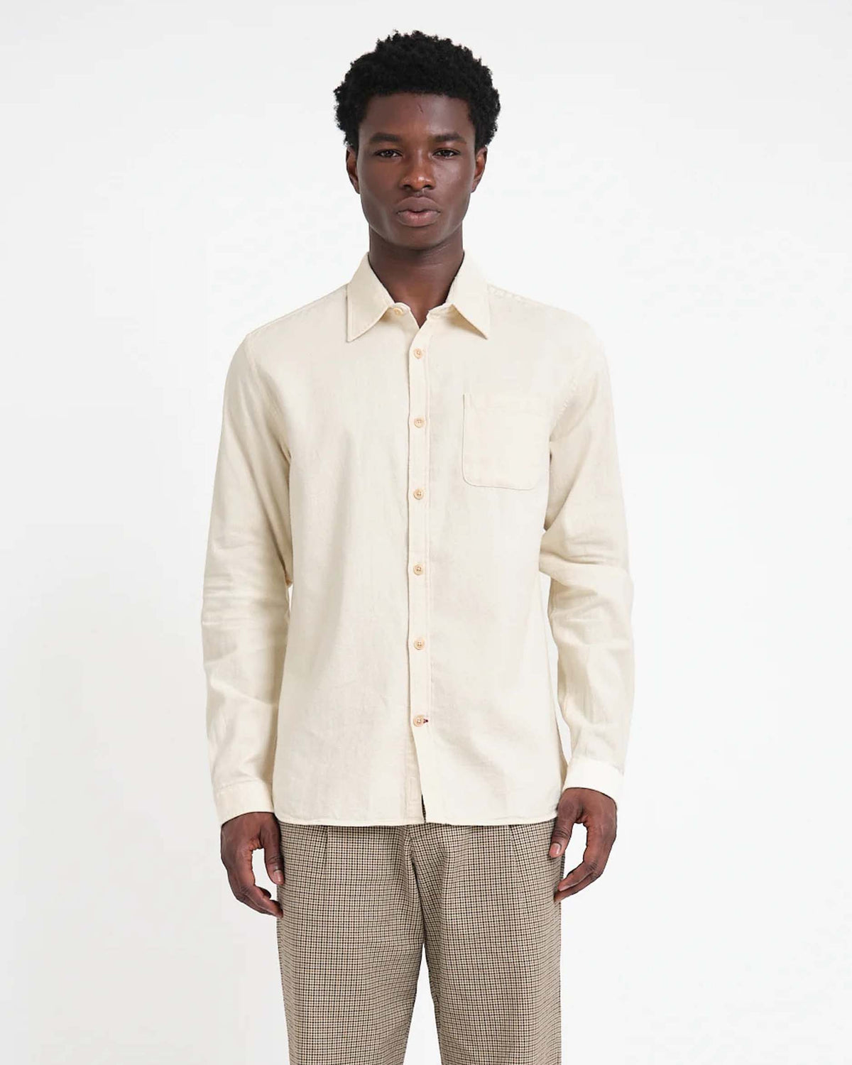 Oliver Spencer New York Special Shirt - Sheridan Cream