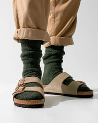 Thunders Love Outdoor Collection Recycled Wool Socks - Army Green