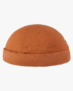 Stetson Cotton Docker Cap - Rust