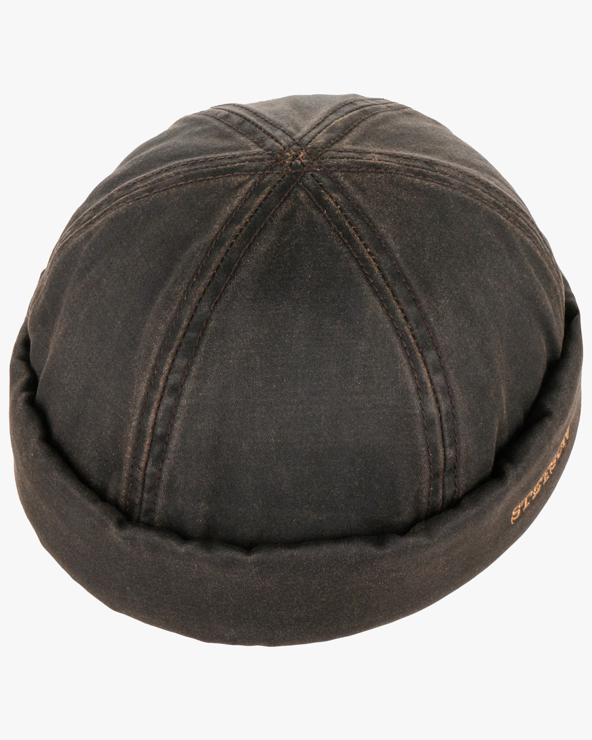 Stetson Old Cotton Docker Cap - Brown | Stetson Hats | JEANSTORE