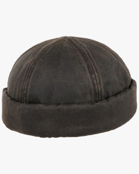 Stetson Old Cotton Docker Cap - Brown | Stetson Hats | JEANSTORE