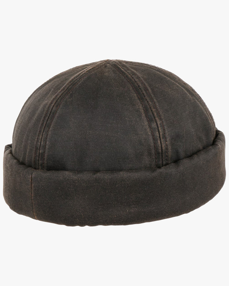 Stetson Old Cotton Docker Cap - Brown
