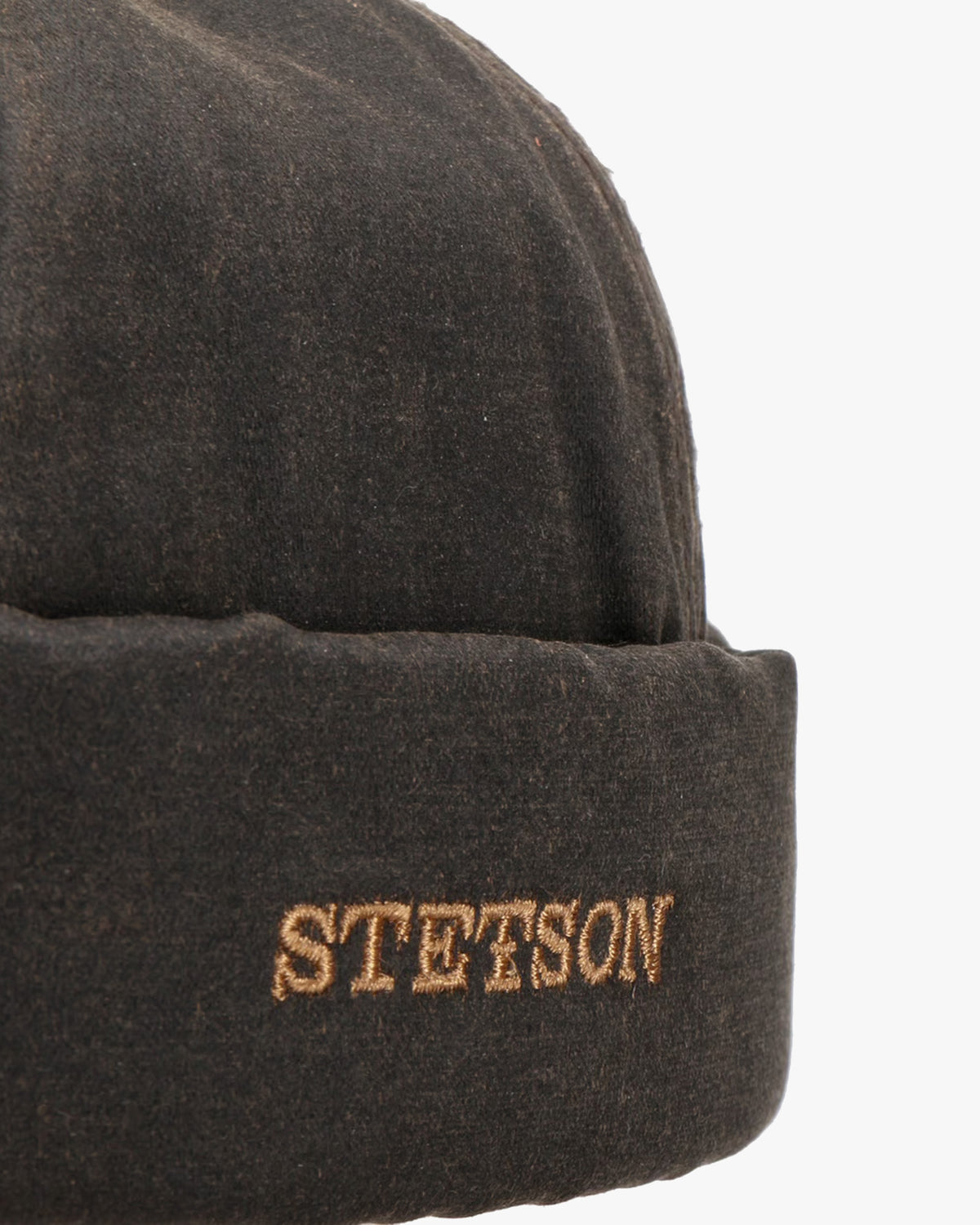 Stetson Old Cotton Docker Cap - Brown | Stetson Hats | JEANSTORE