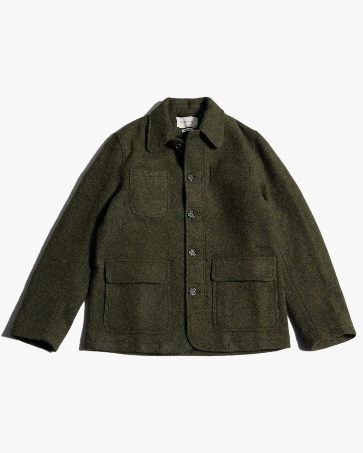 Oliver Spencer Addington Jacket - Morgan Green