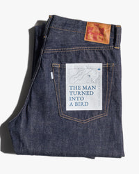 Omoto Denim 0415 Straight Fit 13.5oz Selvedge Jeans - Onewash