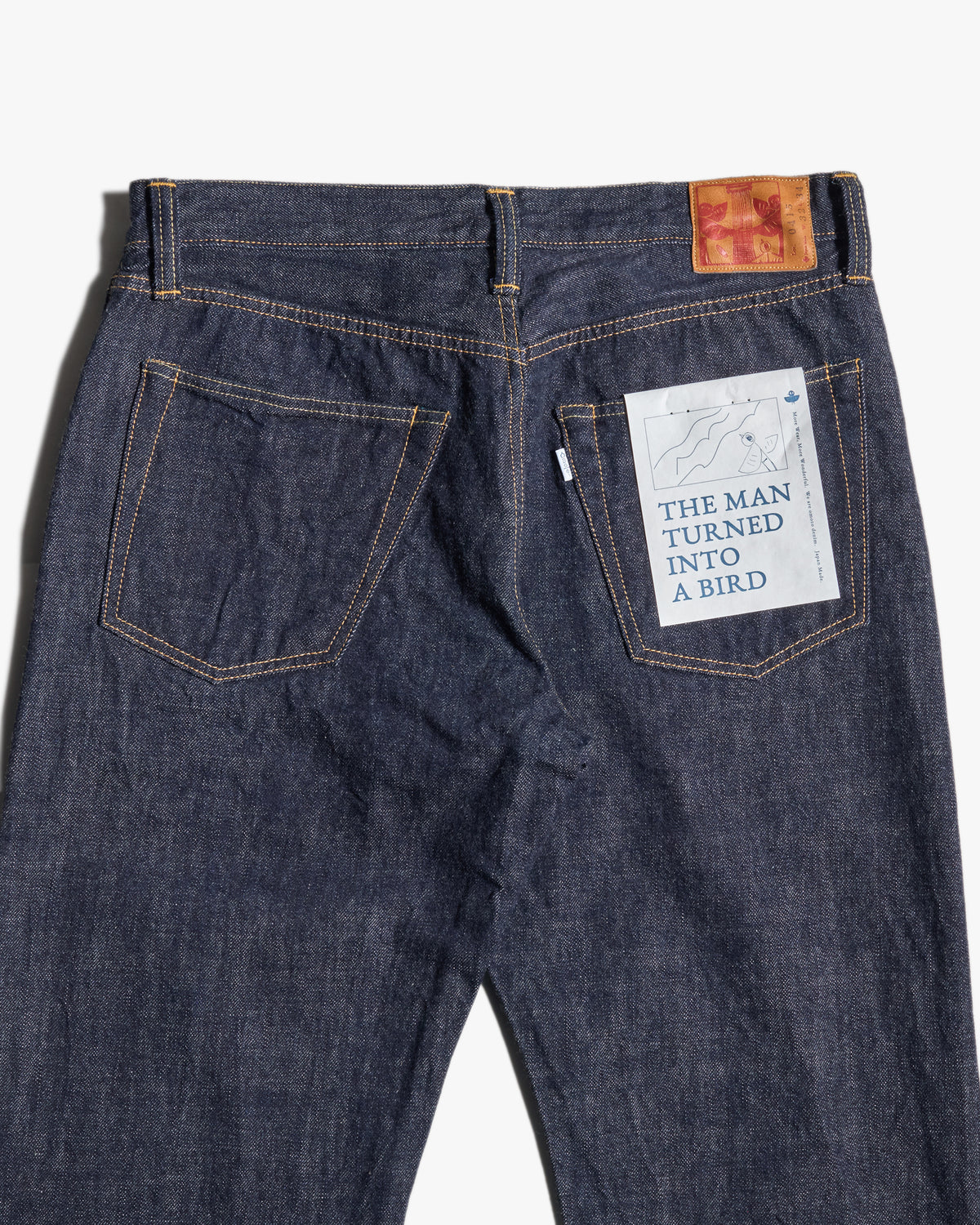 Omoto Denim 0415 Straight Fit 13.5oz Selvedge Jeans - Onewash