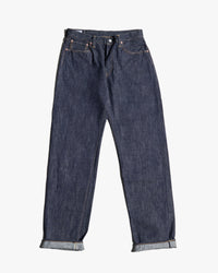 Omoto Denim 0615 Relaxed Tapered 13.5oz Selvedge Jeans - Onewash