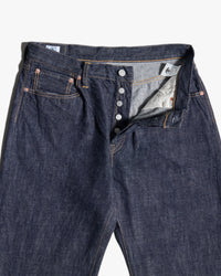Omoto Denim 0615 Relaxed Tapered 13.5oz Selvedge Jeans - Onewash