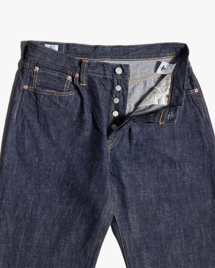 Omoto Denim 0615 Relaxed Tapered 13.5oz Selvedge Jeans - Onewash
