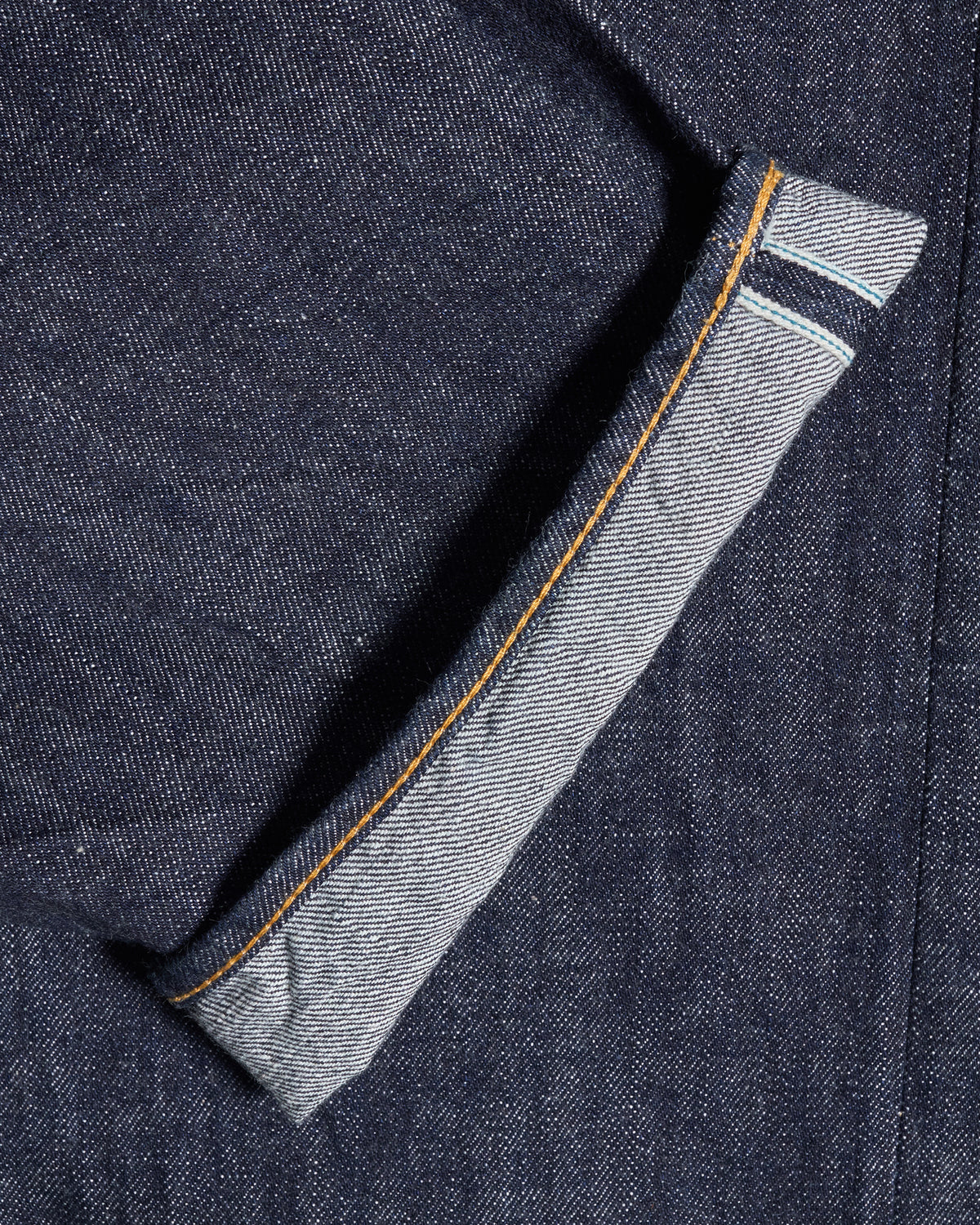 Omoto Denim 0615 Relaxed Tapered 13.5oz Selvedge Jeans - Onewash