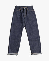 Omoto Denim 0815 Loose Fit 13.5oz Selvedge Jeans - Onewash
